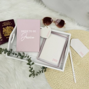 Passport & Luggage Tag Set with Optional Presentation Box